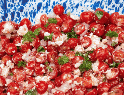 Tomato Feta Salad The Loopy Ewe