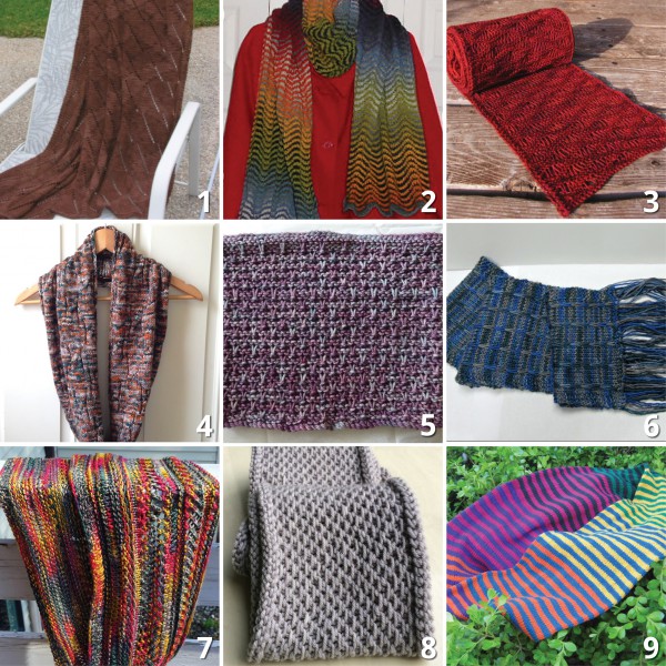 Scarves and Cowls Inspiration - The Loopy Ewe