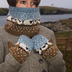 Baa-ble Mittens & Cowl by Donna Smith