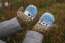 Baa-ble Mittens by Donna Smith