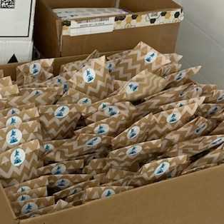 Goodie Set Construction last year at The Loopy Ewe!